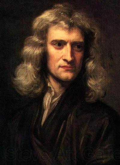 Sir Godfrey Kneller Isaac Newton Norge oil painting art